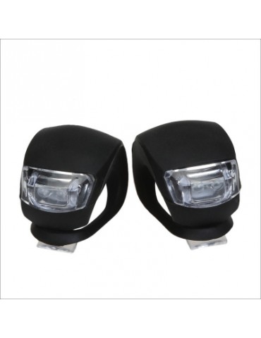 2pcs LED Motorcycle Tail Lamp Bikecycle Warning Flashing Light