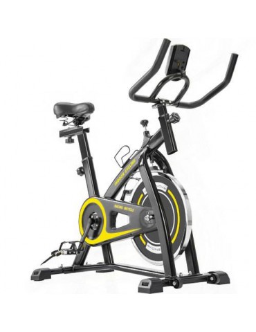 Indoor Cycling Bike Trainer with Comfortable Seat Cushion Belt Drive System