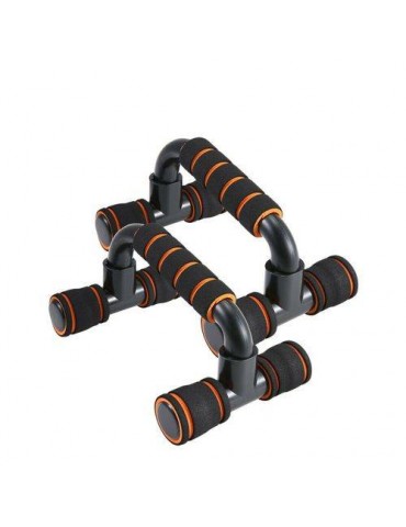 2x Push Up Bar Handle Push-Up Stand Grip For Exsercise Fitness Workout Black