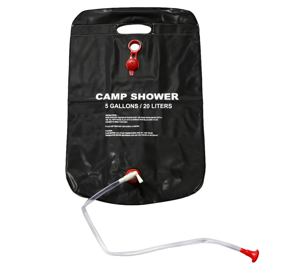 20L Portable Solar Energy Heated Shower Bathing Bag
